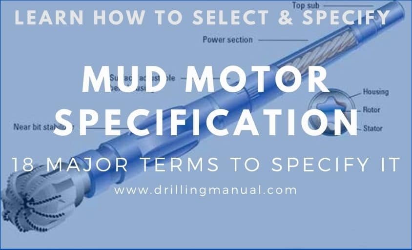 downhole mud motor specs