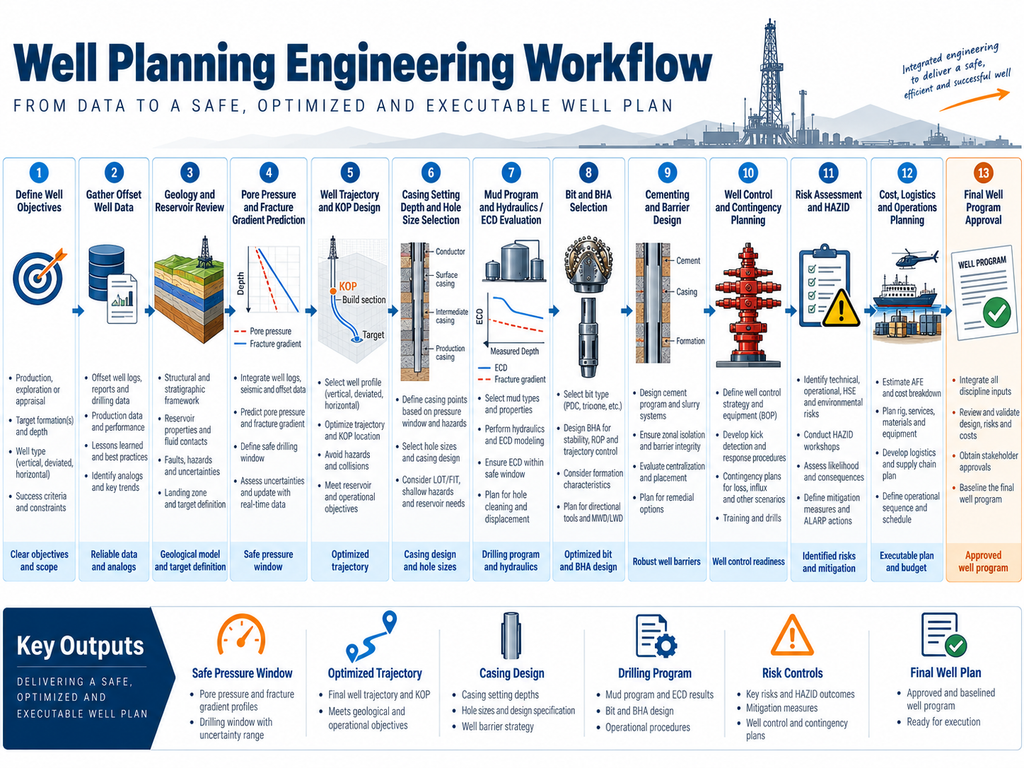 Well planning workflow