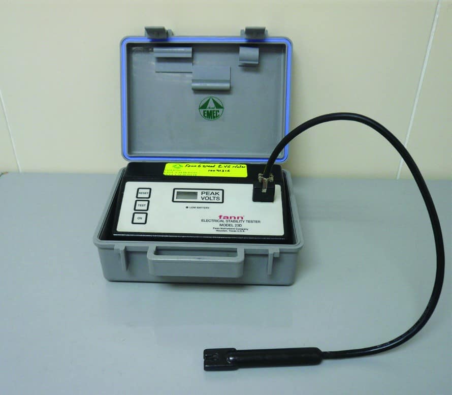 Oil Based Mud Testing Procedures Electrical Stability Test kit