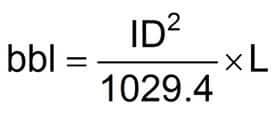 Pipe Capacity