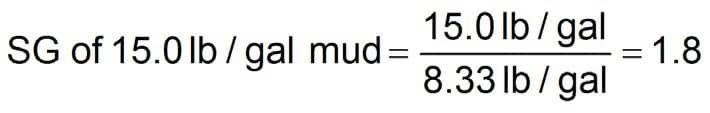 Drilling Fluids Calculations For Mud Engineer Density and Specific Gravity calculation