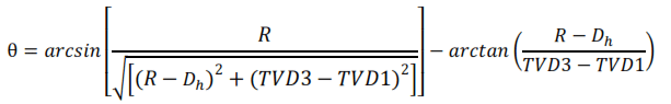 maximum inclination for well trajectory design and calculations