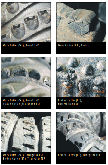 pdc bit dull grading