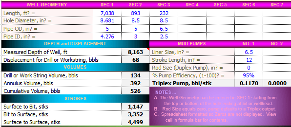 Annular Volume Calculator Excel Sheet