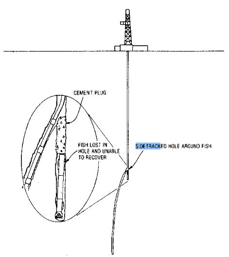 Sidetrack Drilling fish