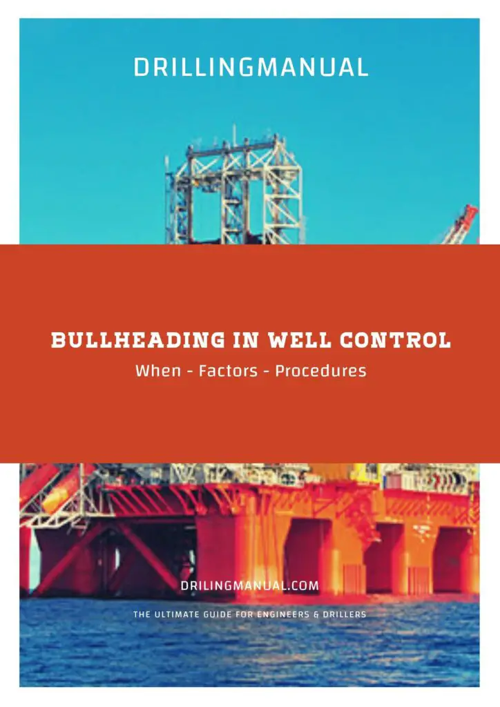 Bullheading In Drilling Oil & Gas Wells 