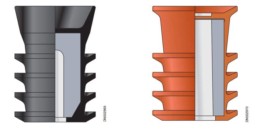 Halliburton Standard Five-Wiper Cementing Plugs 