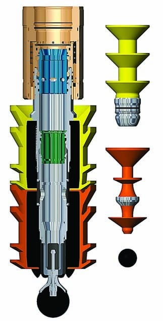 Large-bore subsea system