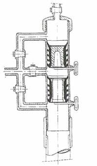 Double plug container