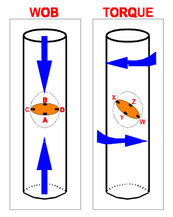 Downhole Weight on Bit/Torque on Bit