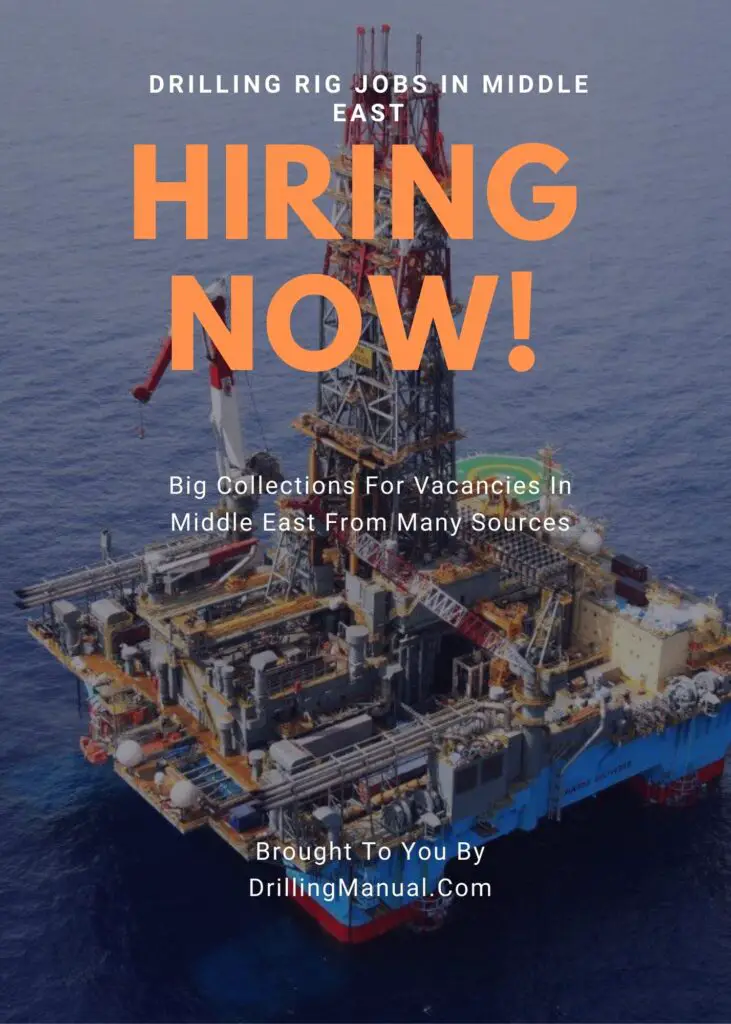 Middle East Drilling Rig Jobs