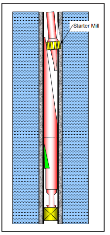 Starting Mill Drilling