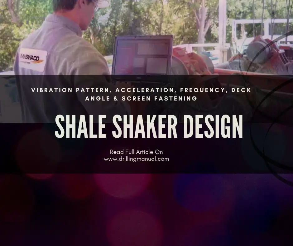 shale shaker design