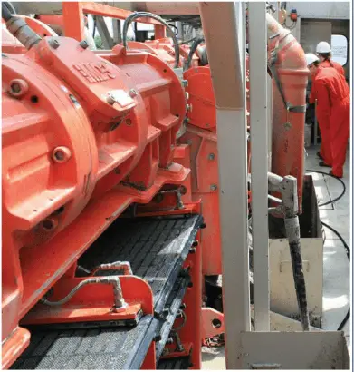 Multiple type on a modern solids control system