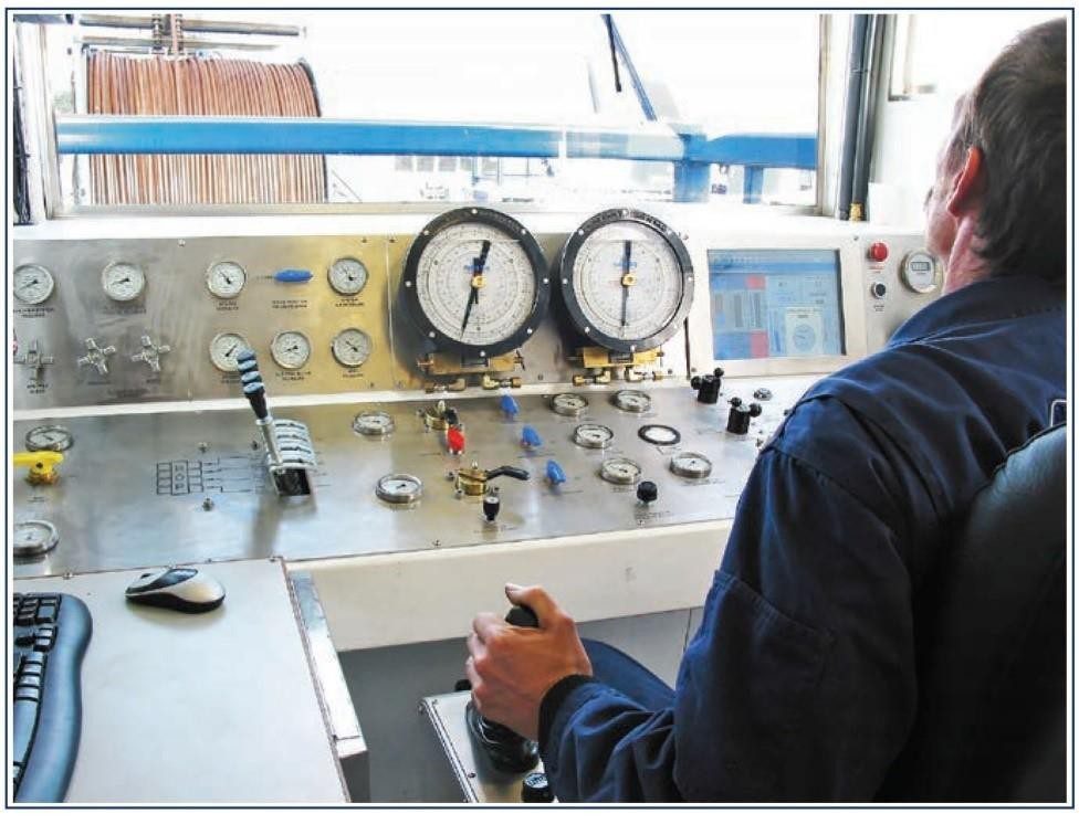 Control Cabin interior