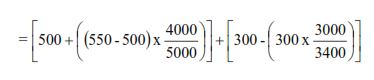 DEVIATED STEP-DOWN CALCULATION 