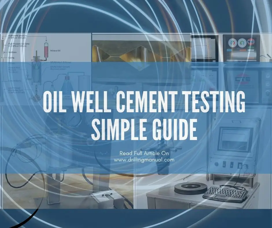 Oil Well Cement Testing