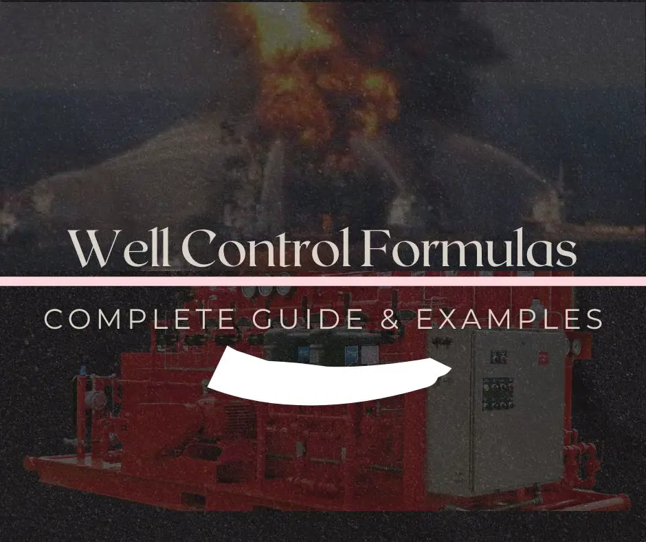 Well Control Formulas