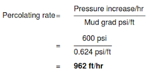 Precolating rate equation