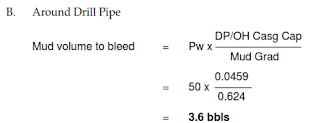 mud volumetric bleed