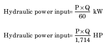 Hydraulic mechanical power output