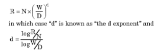 D Exponent Calculation in Drilling