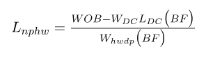 Formula for HWDP
