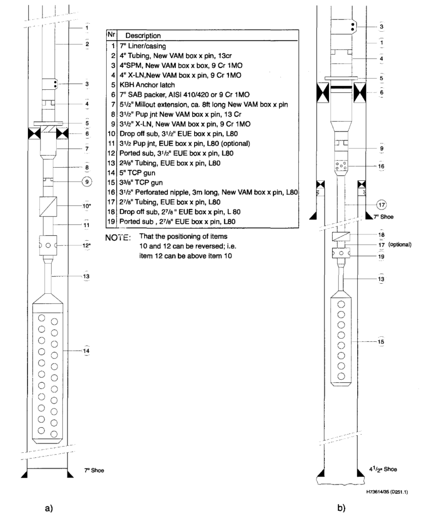 Tubing Conveyed Perforating configurations