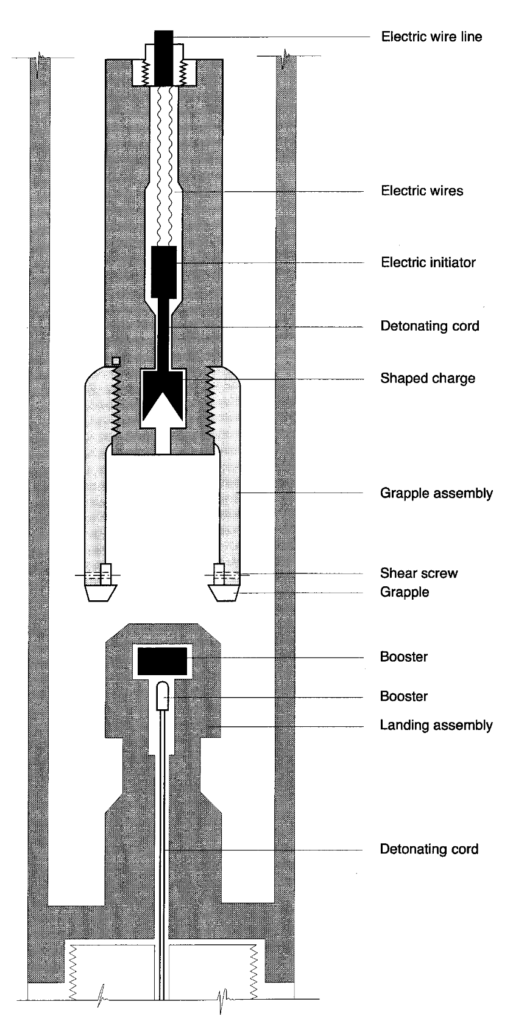 Initiation of Tubing Conveyed Perforating TCP gun using a wireline conveyed detonator