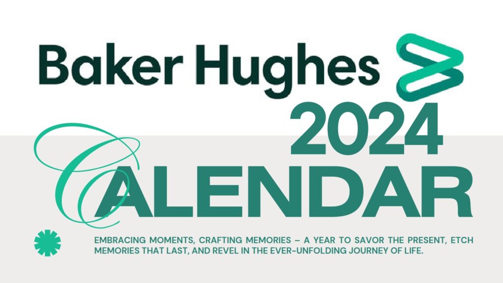 Oilfield Calendar Baker Hughes