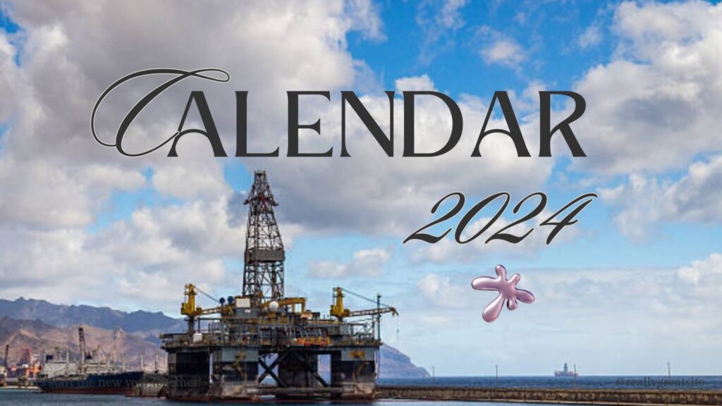 Oilfield Calendar 2024