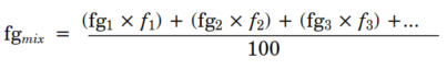 Fluid Gradients of Mixtures Formula 