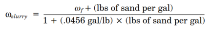 Slurry Gradients Formula